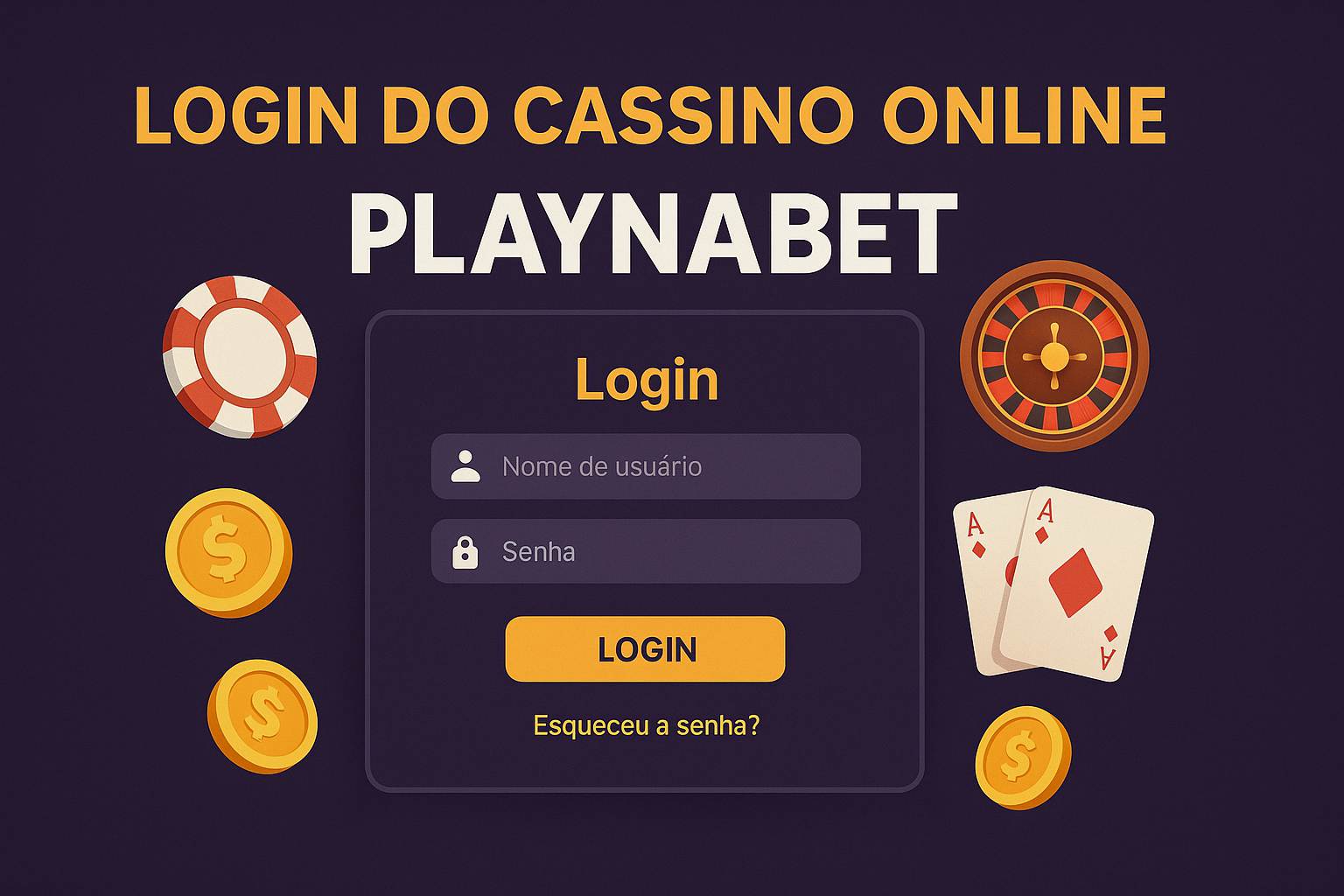 Login no Cassino PLAY NA BET